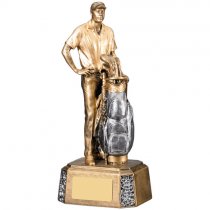 Male Golfer With Bag | 220mm | G24