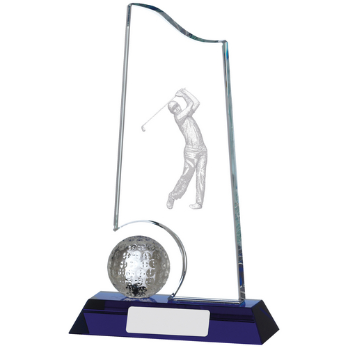 Golf Glass Trophy | 200mm | G7