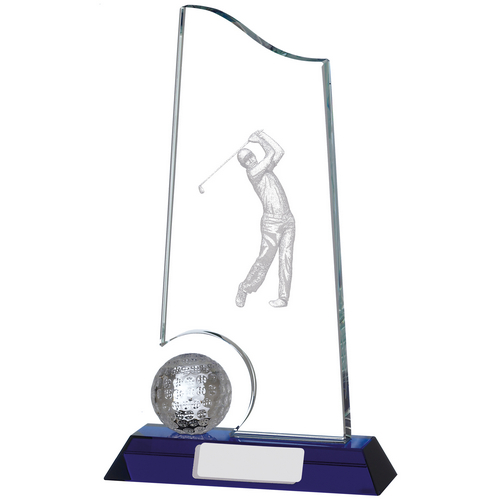 Golf Glass Trophy | 230mm | G7