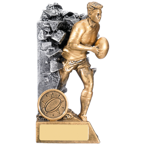 Rugby Male Breakout Trophy | 140mm | G7