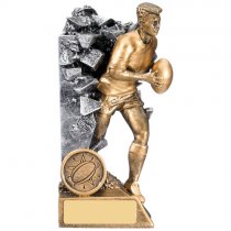 Rugby Male Breakout Trophy | 150mm | G7