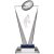 Pinnacle Rugby Glass Trophy | 185mm | G7  - HGLM51A