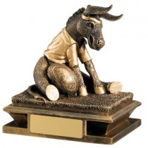Eeyore Rugby Donkey Trophy | 120mm | G7