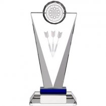 Darts Glass Trophy | 185mm | G7
