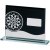 Darts Glass Block Trophy | 120mm x 160mmmm | G24S  - HGLM61A