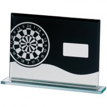 Darts Glass Block Trophy | 140mm x 205mmmm | G24S