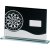 Darts Glass Block Trophy | 140mm x 205mmmm | G24S  - HGLM61B