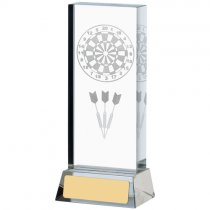 Darts Lasered Glass Block | 135mm | G7