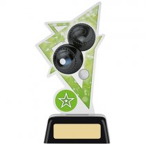 Lawn Bowls Acrylic Trophy | 160mm | G7