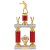 Boxing Tube Trophy | 425mm | S350G  - HA0195AB