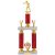 Boxing Tube Trophy | 525mm | S350G  - HA0195BB