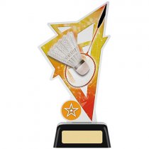 Badminton Acrylic Trophy | 190mm | G7