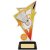 Badminton Acrylic Trophy | 190mm | G7  - HPK195B