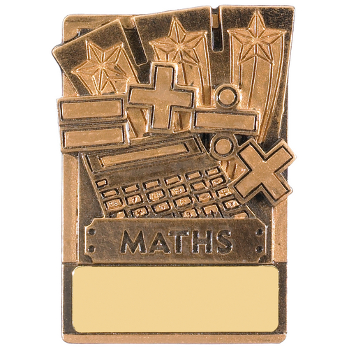 Fridge Magnet Maths Trophy | 80mm | G7