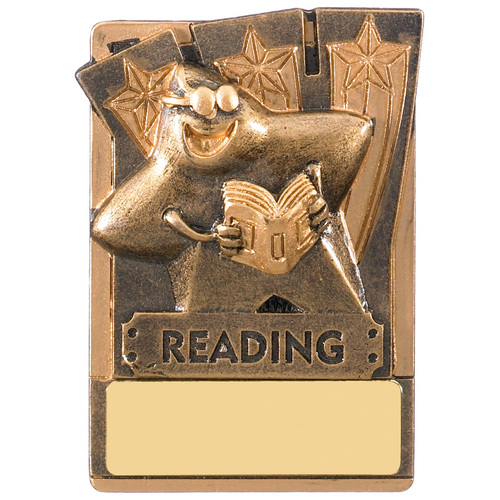 Fridge Magnet Reading Trophy | 80mm | G7
