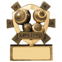 Lawn Bowls Mini Shield | 80mm | G7