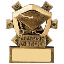Academic Achievement Mini Shield | 80mm | G7