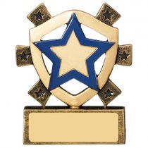Blue Star Mini Shield | 80mm | G7