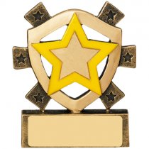 Yellow Star Mini Shield | 80mm | G7