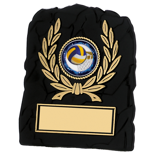 Black And Gold Acrylic Plaque | 100mm |