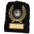 Black And Gold Acrylic Plaque | 115mm |  - HE181B