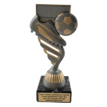 Chunkie Football Boot & Ball Trophy | Silver & Gold | 150mm