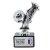 Chunkie Football Boot & Ball Trophy | Silver | 120mm - BM02.205.02