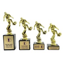 Chunkie Football Player Trophy | Gold | 130mm