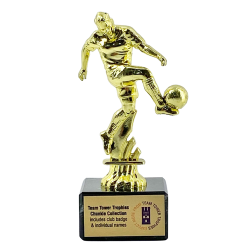 Chunkie Football Player Trophy | Gold | 140mm