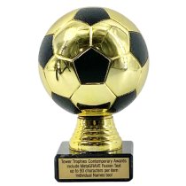 Chunkie Premier Football Ball Trophy | Gold & Black | 120mm