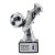 Chunkie Premier Football Boot & Ball Trophy | Silver & Black| 135mm - BM02.520.16
