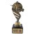 Chunkie Womens Football Volley Trophy | Silver & Gold | 160mm - BM02.426.22