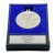 Embossed Football Medal 50mm | Display Box | Silver | 120mm - FQD112A.02B