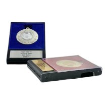 Football Boxed Medal Squad Award | Silver | 120mm