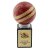 Chunkie Cricket Ball Trophy | Black & Gold | 170mm - BM10.238A