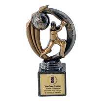 Chunkie Cricket Trophy | Black & Gold | 170mm