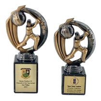 Chunkie Cricket Trophy | Black & Gold | 170mm