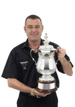 Swatkins Silver Plated Ultimate Masters Challenge Hand Chased Award | Solid wood Plinth | 483mm
