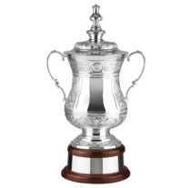 Swatkins Silver Plated Ultimate Masters Challenge Hand Chased Award | Solid wood Plinth | 483mm