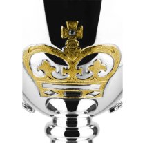 Swatkins Ultimate Regal Crown HC Award Complete | Mahogany Base | 432mm