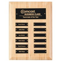 Bamboo Perpetual Plaque - 12 Plates
