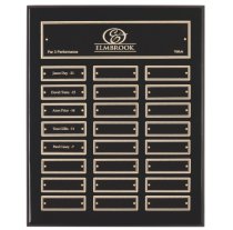 Black Gloss Perpetual Plaque - 24 Plates