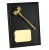 Gold Finish Gavel Plaque Award - MOT22G