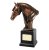 Bronze Plated Horses Head Award on wood base | 292mm - RW08