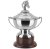 Swatkins Horses Head Challenge Bowl Award | Mahogany Base | 318mm - HHL805C
