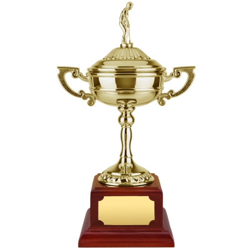 Endurance Golf Award | Rosewood Base | 267mm