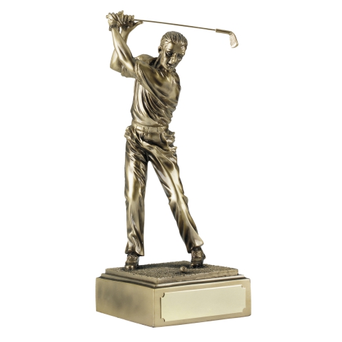 Male Golfer Trophy - Full Swing | 152mm