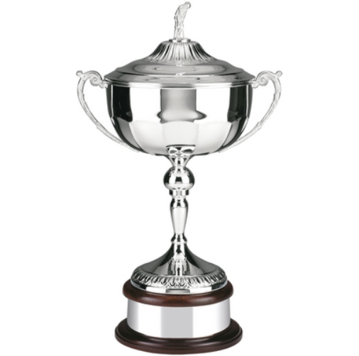 Swatkins Ultimate Golf Champion's Cup HC Complete | Mahogany Base | 584mm