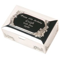 Silverplated Treasure Box from Shire County Silverware | Luxury Gift Box