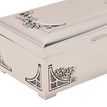 Trinket & Jewellery Box | Silverplated | Luxury Gift Box